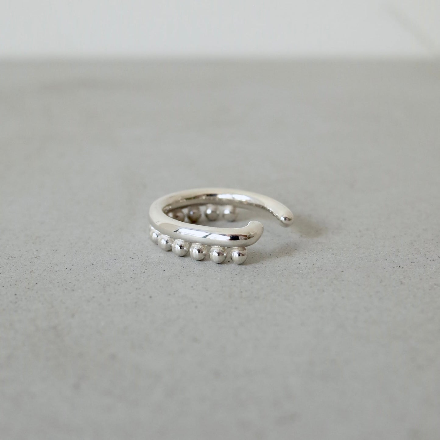 Orbit Ball Ear Cuff