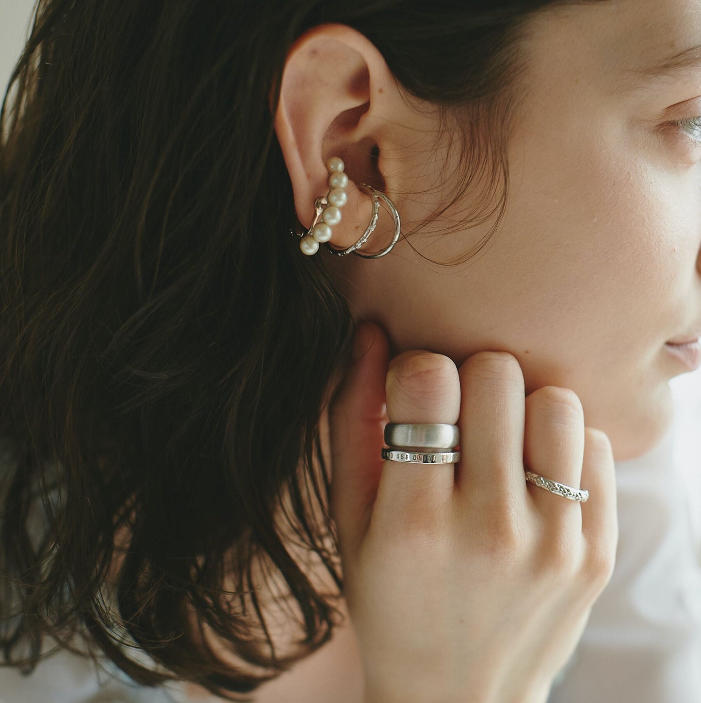 Two Strands Tsubu Ring