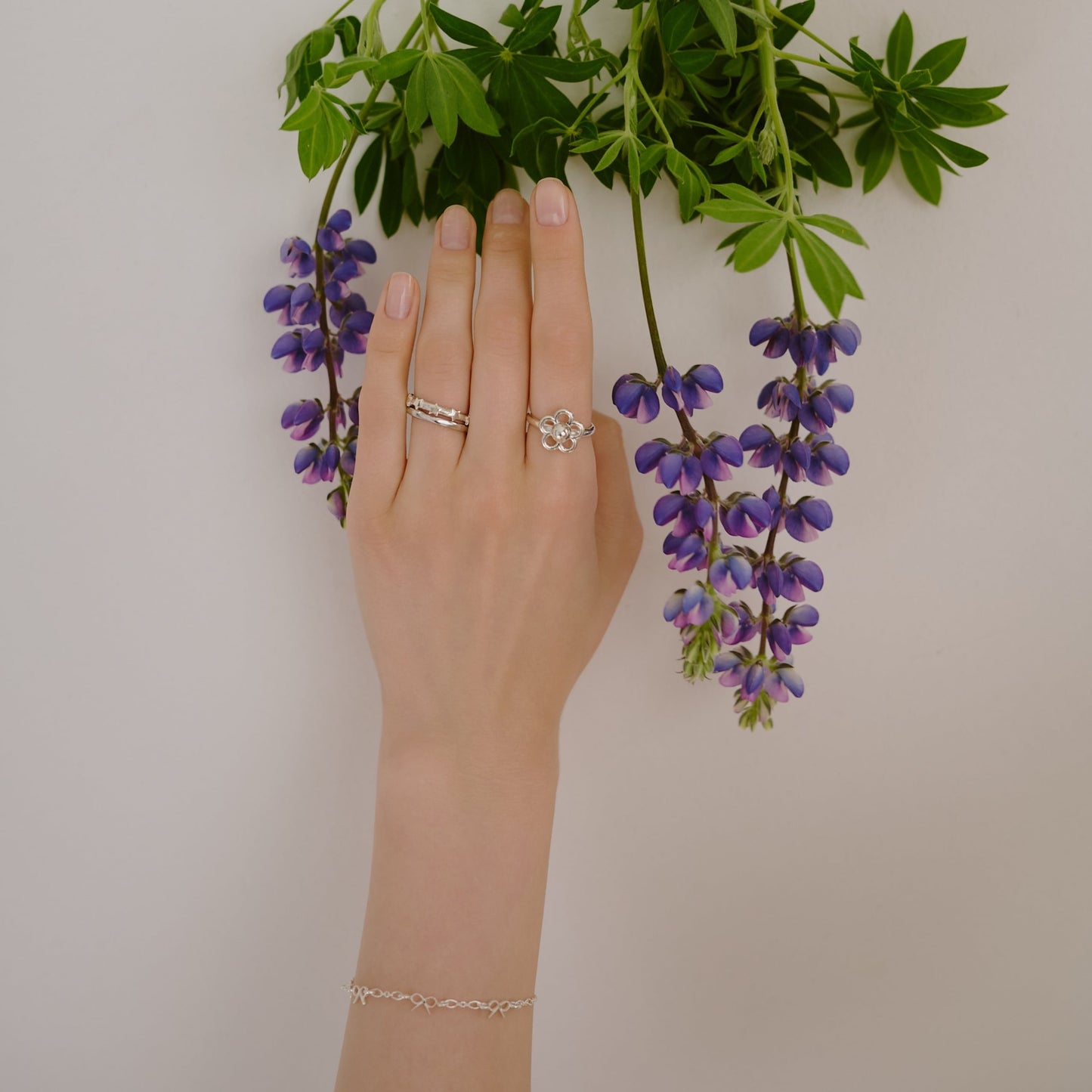 Openwork Flower Ring